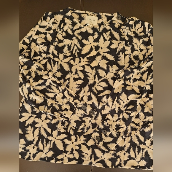 Sezane Linon Blouse - Picture 2 of 11